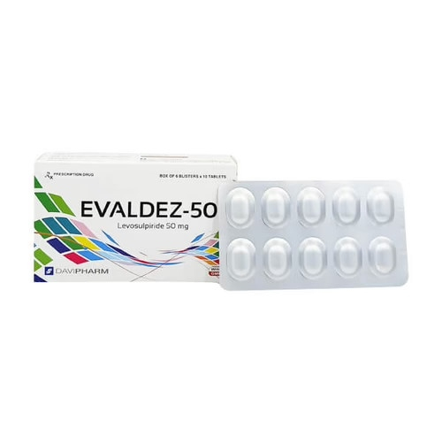 Evaldez Levosulpirid 50mg Davipharm (H/60v) (HỘP)