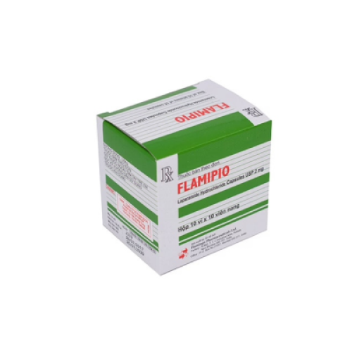 Flamipio Loperamide 2mg Flamingo (H/100v) (HỘP 10X10)