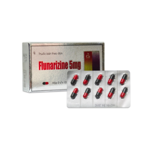 Flunarizin 5mg Tv.Pharm (H/30v) (HỘP)