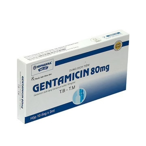 Gentamicin 80mg/2ml Hdpharma (H/10o/2ml) (HỘP)