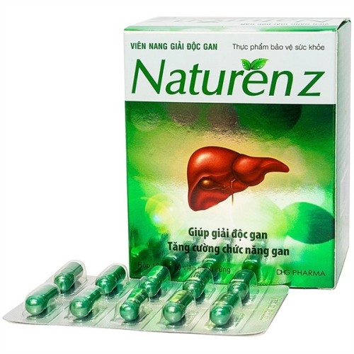 Giaỉ độc gan Naturenz Dhg (T/72H/100v) (HỘP)