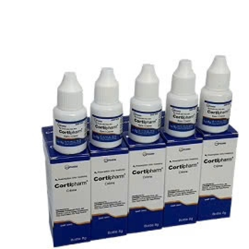 Kem cortipharm s.pharm (lốc/10chai/8gram) (LỐC)