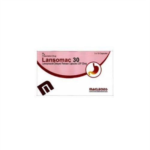 Lansomac Lansoprazol 30mg Macleos (H/30v) (HỘP)