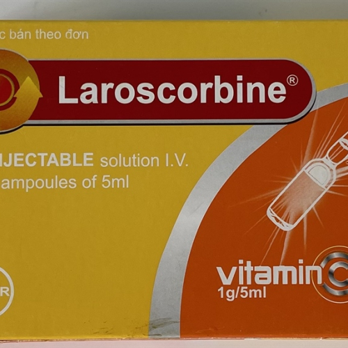 Laroscorbine Tiêm 1g/5ml Bayer (H/6o/5ml) (HỘP)