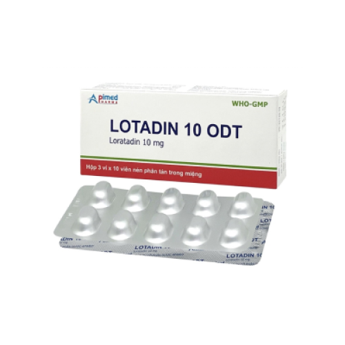 LOTADIN 10 ODT Loratadin 10mg* (HỘP)