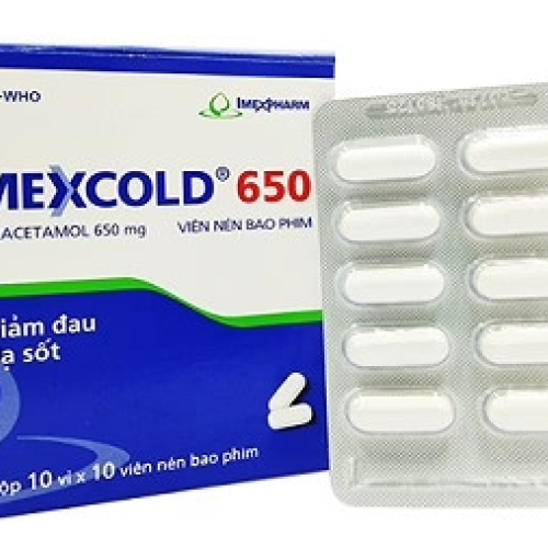 Mexcold 650 Imexpharm (H/100v) (HỘP)