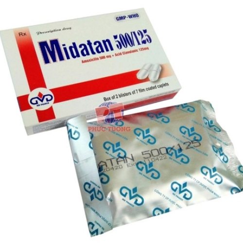Midatan 500/125 Minh Dân (H/14v Nén)* (HỘP)