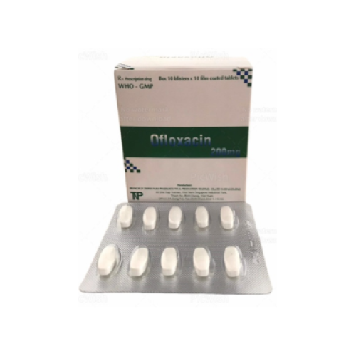 Ofloxacin 200mg Thành Nam (T/112H/100v)* (HỘP)