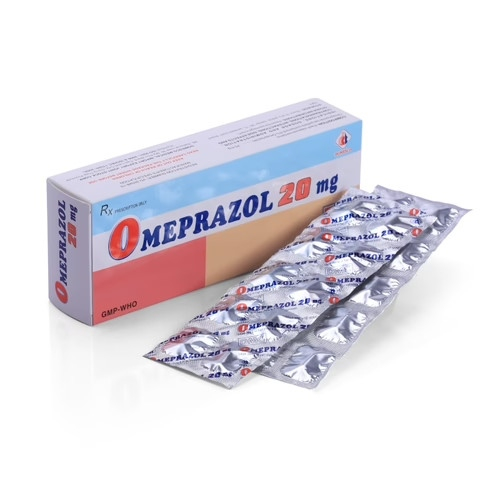 Omeprazol 20mg Domesco (T/50H/100v) (HỘP)