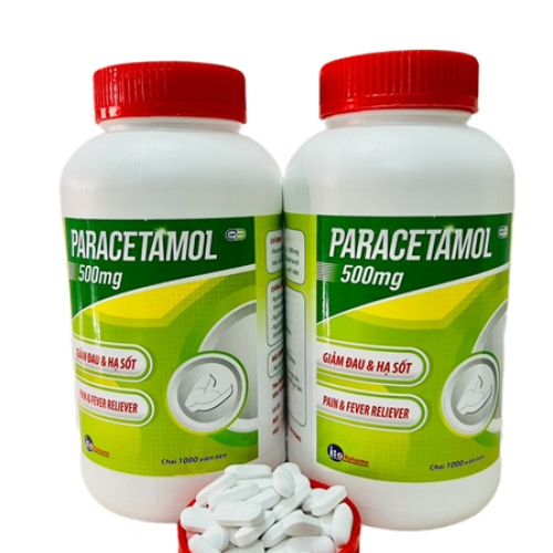 Paracetamol 500mg armephaco (c/1000v)* (CHAI)