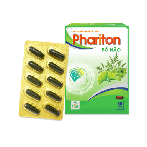 Phariton Bổ Não Tv.Pharm (H/30v) (HỘP)