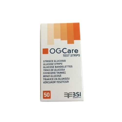 Que Thử Đường Huyết Ogcare (H/50que) (HỘP)