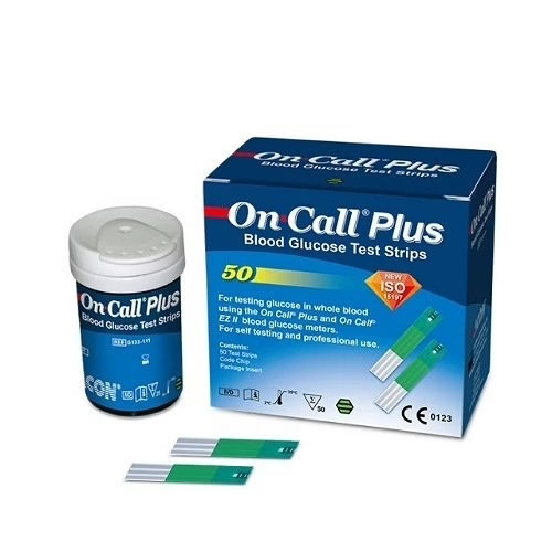Que Thử Đường Huyết On Call Plus Acon (H/50que) (HỘP)