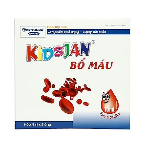 Siro Bổ Máu Kidsjan Hd Pharma (H/20o/10ml)* (HỘP)