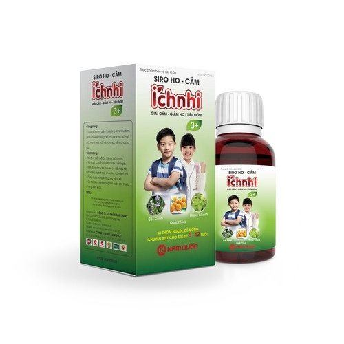Siro Ho Cảm Ích Nhi 3+ Nam Dược (C/90ml) (CHAI)