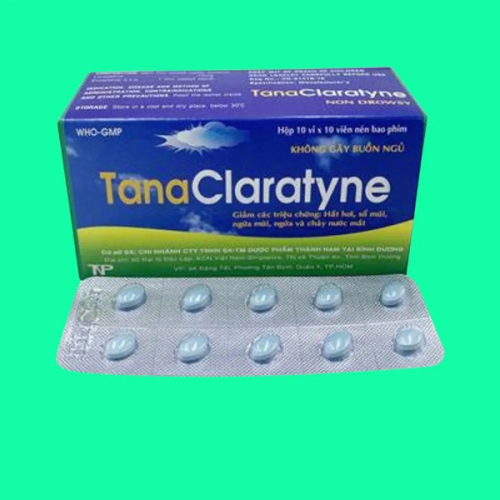 Tanaclaratyne Loratadin 10mg Thành Nam (H/100v) (HỘP)