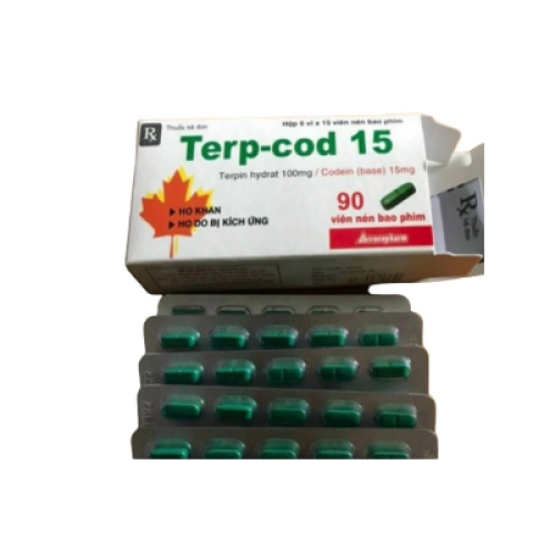 Terp-Cod 15 Vacopharm (H/90v Nén) (HỘP)