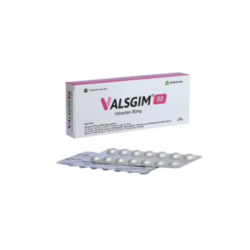 Valsgim Valsartan 80mg Agimexpharm (H/28v) (HỘP)