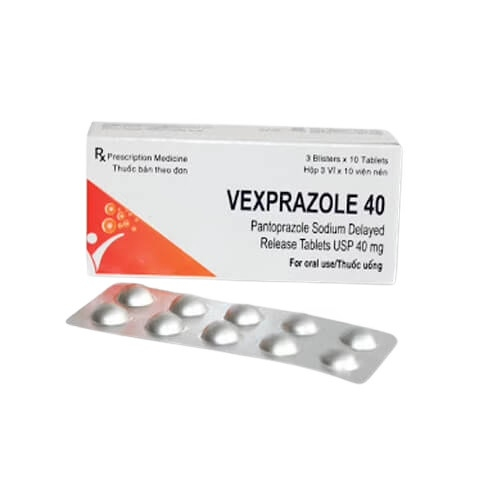 Vexprazole Pantoprazol 40mg Akum (H/30v) (HỘP)