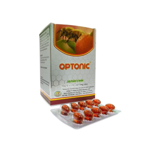 Viên Dầu Gấc Sữa Ong Chúa Optonic Thanh Hằng (H/60v) (HỘP)