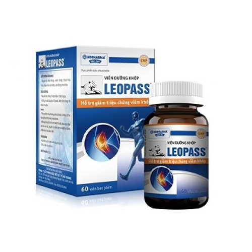Viên Dưỡng Khớp Leopass 500mg HD Pharma (C/60V)* (CHAI)