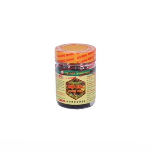 Viên Hoàn Mật Ong Nghệ Đen Quang Minh (C/120gr) (CHAI)