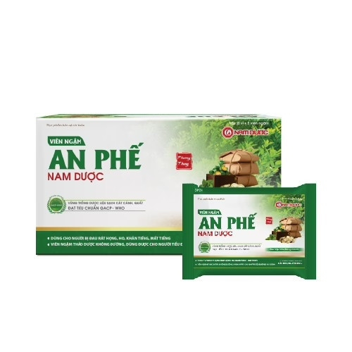 Viên Ngậm An Phế Nam Dược (H/100v)(TT) (HỘP)