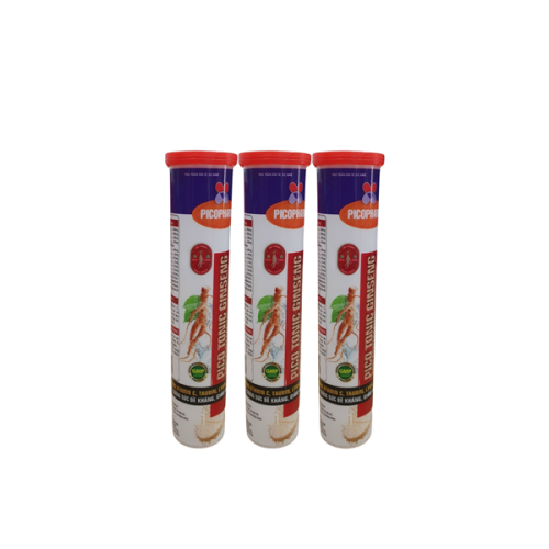 Viên sủi Pico Tonic Ginseng (Tuýp/20 viên)(Vị Sâm)* (T/200T) (tuýp)