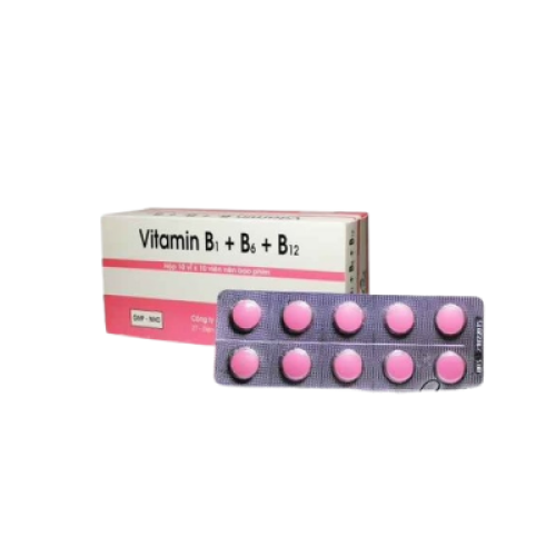 Vitamin B1+B6+B12 Tv.Pharm (H/100v) (HỘP)