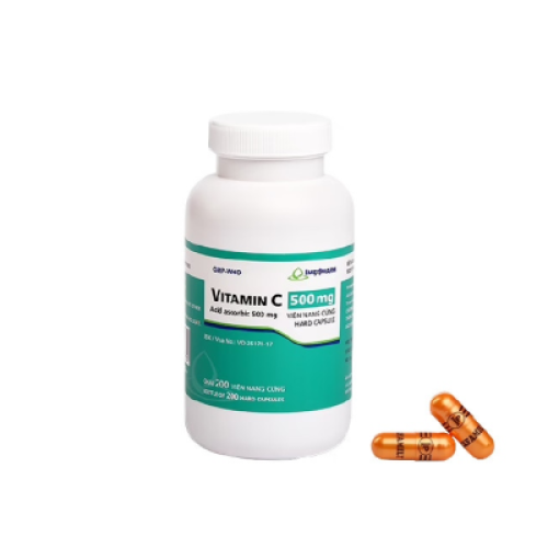 Vitamin C 500mg Capsules Imexpharm (C/200v) (CHAI)