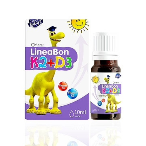 Vitamin D3 K2 Drops Lineabon Ergo Pharma (C/10ml) (HỘP)