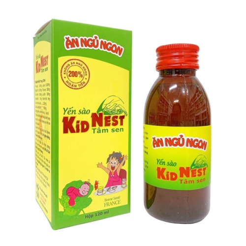 Yến Sào Kid Nest Tâm Sen Goodhealth (Chai/120ml) (Xanh) (CHAI)