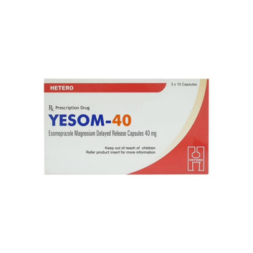 Yesom Esomeprazol 40mg Hetero (H/30v) (HỘP)