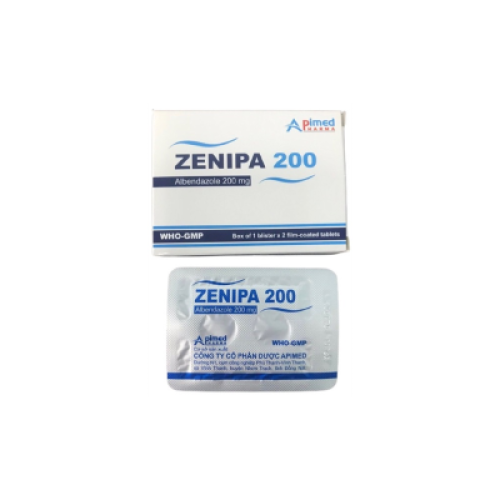 Zenipa 200 Albendazol 200mg* (HỘP)