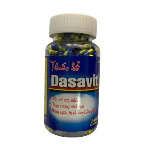Dasavita Usa Nic (C/500v) (Chai 500 viên)
