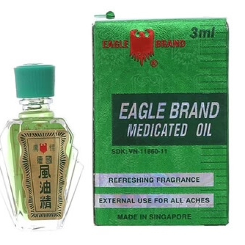 Dầu Eagle Brand Singapore Borden (Hộp/12chai/3ml) (CHAI)