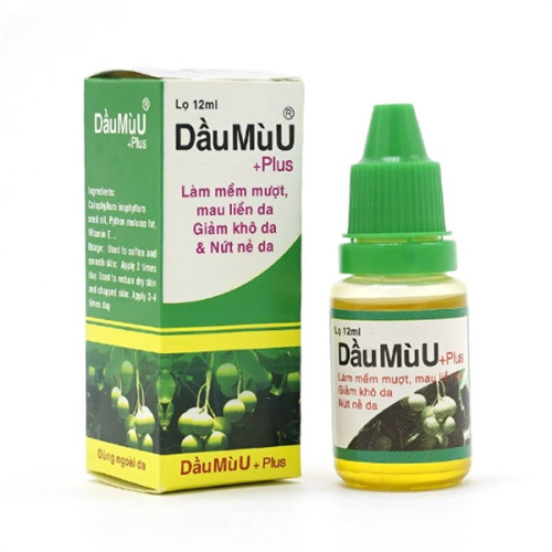 Dầu Mù U Plus Thiên Khánh (Lốc/10c/12ml) (Lốc 10 chai / 12ml)