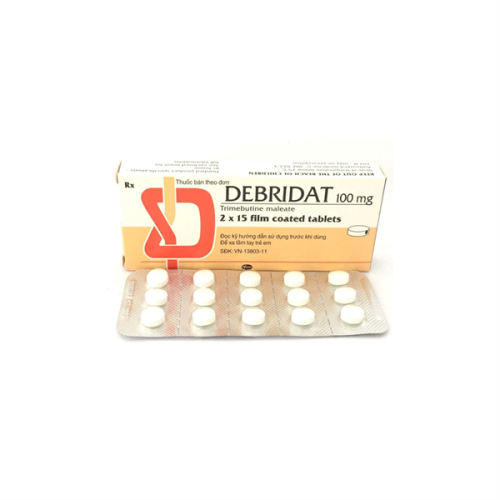 Debridat (Trimebutine 100mg) Pfizer (H/30v) (Hộp 2 vỉ x 15 viên)