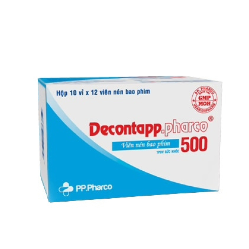 Deconta 500 Pp.Pharco (Hộp/120 Viên Nén) (HỘP)
