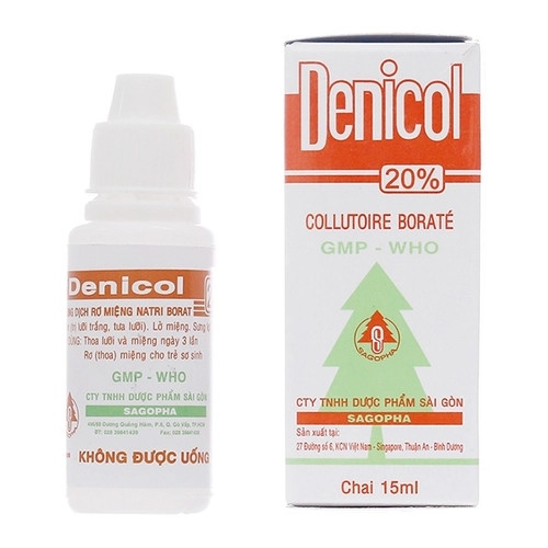 Denicol Rơ Miệng Sagopha (C/15ml) (CHAI)