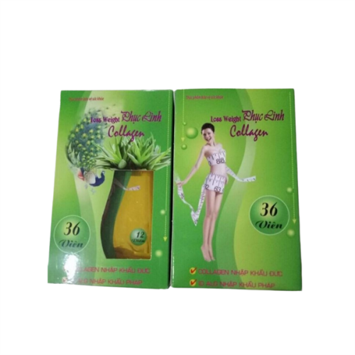 Giảm Cân Phục Linh Collagen (H/36v) (HỘP)