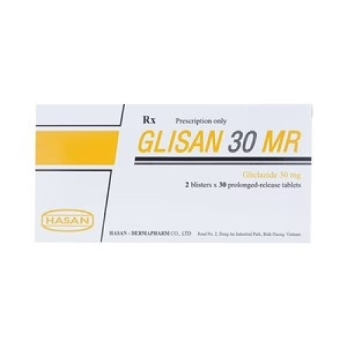 Glisan 30mg Mr Hasan (H/300v) (HỘP)
