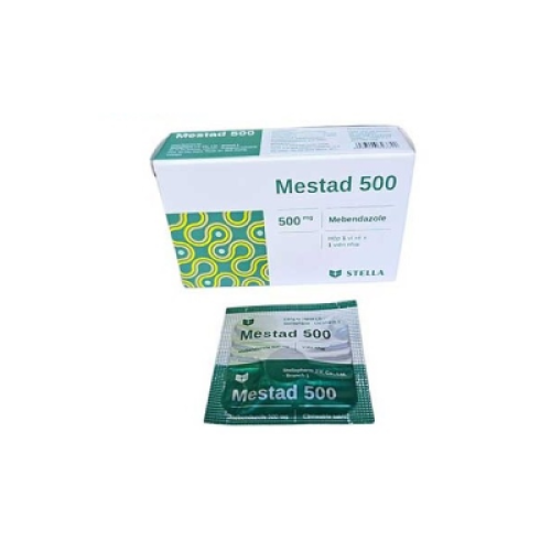 Mestad Mebendazol 500mg Stella (H/1v) (HỘP)