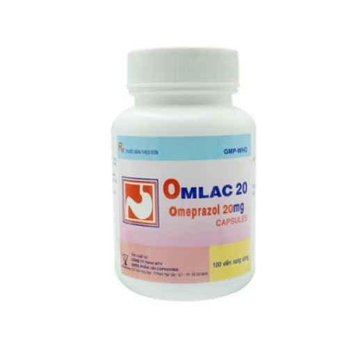 Omlac Omeprazol 20mg Capsules Cophavina (C/100v) (CHAI)