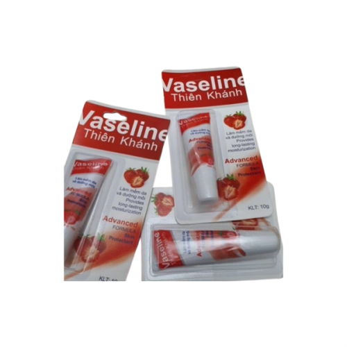 Vaseline Thiên Khánh Dâu Hồng (Tuýp/10gr) (TUÝP)