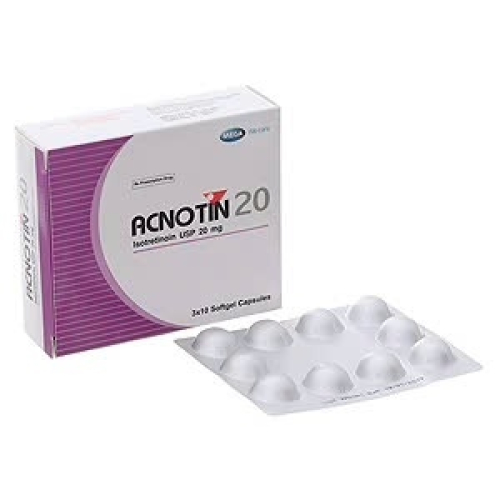 Acnotin 20mg Mega (H/30v) (HỘP)