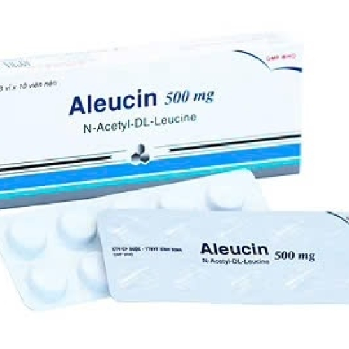 Aleucin 500mg Acetyl-Dl-Leucine Bidiphar (H/30v) (HỘP)