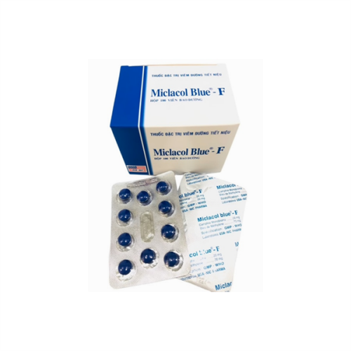 Miclacol Blue-F Nic Pharma (H/100v) (HỘP)